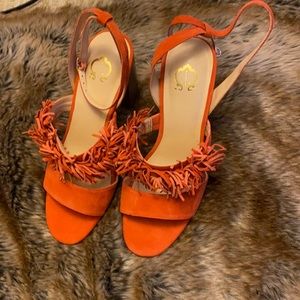 Orange dress heels